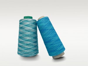 Space Dye Year 2ply 32S Cotton yarn for knitting Yarn