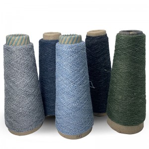 AB Ply yarn 3ply 50NM Cotton marl yarn for knitting