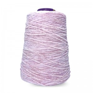 Fancy Yarn Super Sof 100%Polyester Chenille Yarn 1/2NM -1/18NM