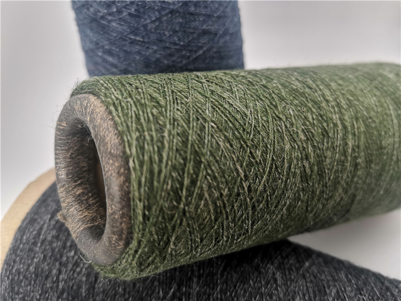 Green marl yarn stock image. Image of material, textured - 27865969