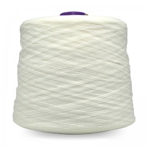 Factory Price Wholesale Soft Acrylic / Nylon Hollow Tape Blended Cotton Yarn
